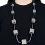 Geometric necklace by Milena Zu